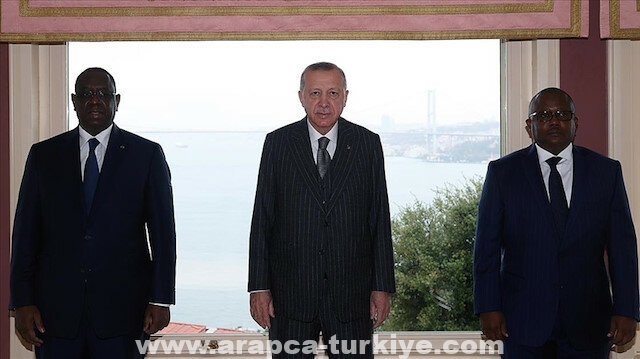 أردوغان يلتقي رئيسي السنغال وغينيا بيساو في إسطنبول