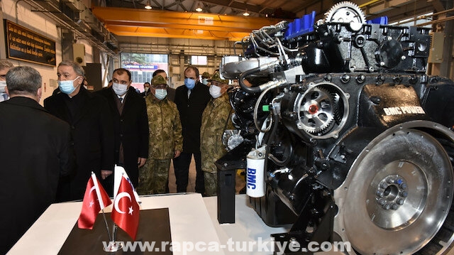تركيا بصدد تزويد مركباتها العسكرية بمحركات محلية