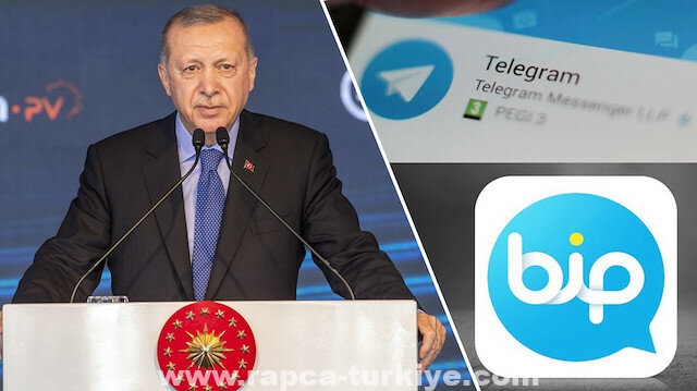 أردوغان يشارك أجندته اليومية عبر تطبيقي "تلغرام" و"بيب"