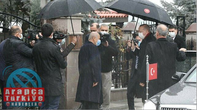 تركيا: أردوغان يزور زعيم الحركة القومية دولت باهتشلي