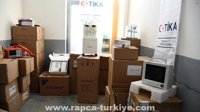 تركيا تقدم معدات طبية لمستشفى أطفال بأفغانستان