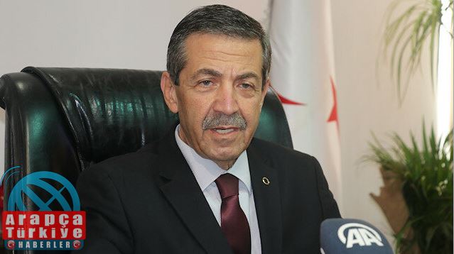 وزير خارجية قبرص التركية نتمسك بحل دولتين متكافئتين في السيادة