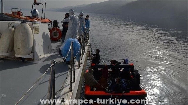إنقاذ 13 طالب لجوء غربي تركيا
