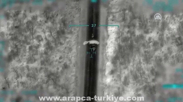 الدفاع التركية تنشر فيديو تحييد 3 إرهابيين شمالي العراق