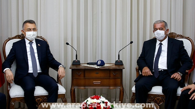 لفكوشا.. نائب أردوغان يلتقي رئيس برلمان قبرص التركية