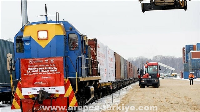 بالسكك الحديدية.. انتعاش مرتقب للتجارة بين تركيا وروسيا