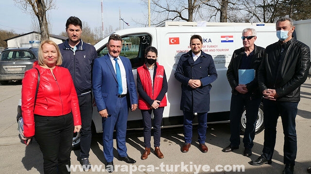 "تيكا" التركية تقدم مساعدات لجمعية كرواتية