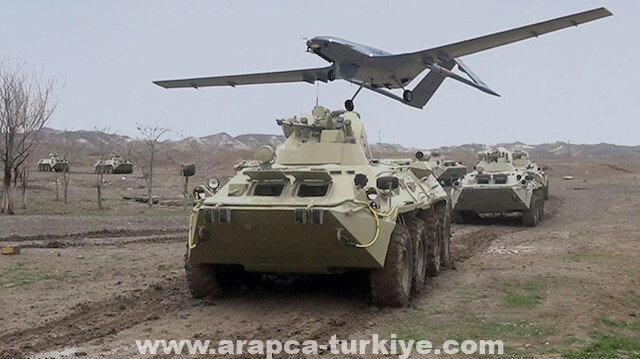 "بيرقدار" التركية حاضرة في مناورات للجيش الأذربيجاني