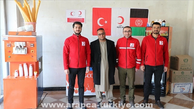 الهلال الأحمر التركي يوفر فرص عمل لأفغان عادوا لبلادهم طوعا