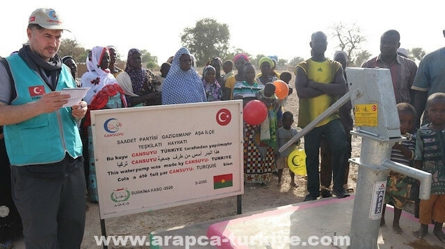 جمعية تركية تفتتح 20 بئر مياه في بوركينا فاسو