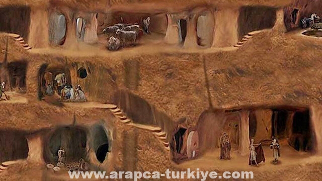 في "كابادوكيا التركية".. "مدينة تحت الأرض" بثلاثة طوابق