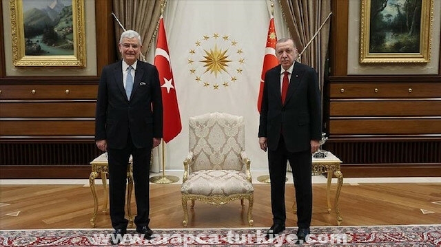 أردوغان يستقبل رئيس الجمعة العامة للأمم المتحدة