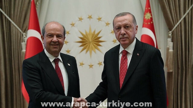 تتار يلتقي أردوغان بأنقرة قبيل اجتماع قبرص في جنيف
