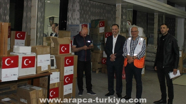 "تيكا" التركية تقدم مستلزمات طبية للهلال الأحمر الفلسطيني بالقدس