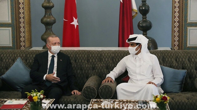 أردوغان وأمير قطر يبحثان عدوان الاحتلال الإسرائيلي على "الأقصى"