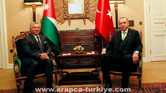 أردوغان وعاهل الأردن يبحثان حشد موقف دولي ضد انتهاكات إسرائيل