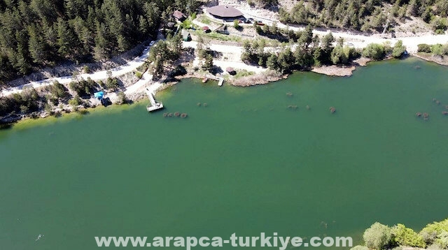 تركيا.. بحيرة "أورتاكتشلار" مقصد لعشاق الطبيعة