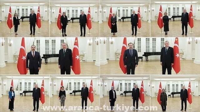 أردوغان يتناول وجبة الإفطار مع معلمين