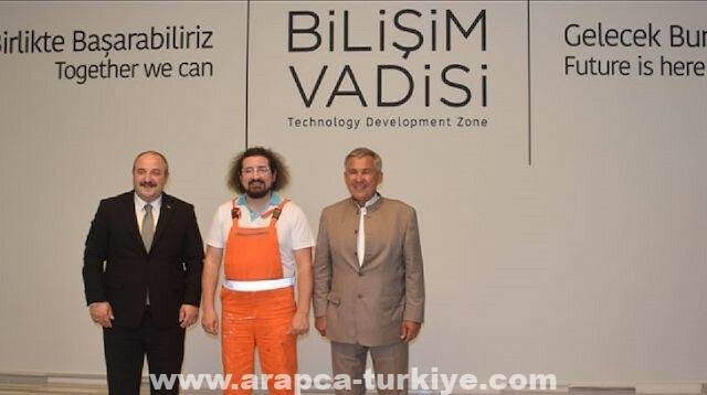 وزير الصناعة التركي يلتقي رئيس جمهورية تتارستان