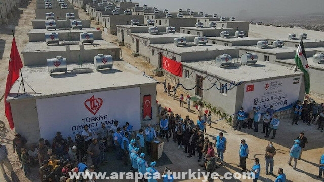 فرنسا.. جمعيات تركية تعتزم بناء 539 منزلا للنازحين شمالي سوريا