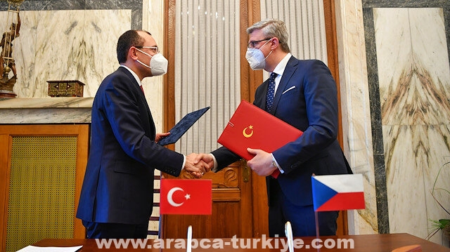 تركيا وتشيكيا توقعان اتفاقية اقتصادية وتجارية مشتركة