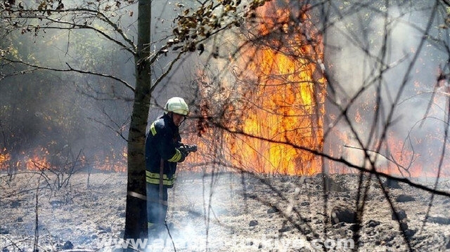 أذربيجان ترسل 500 عنصر لتركيا لإخماد حرائق الغابات