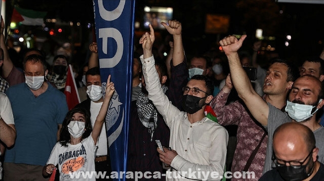 تركيا.. مظاهرات منددة بالاعتداء على المسجد الأقصى