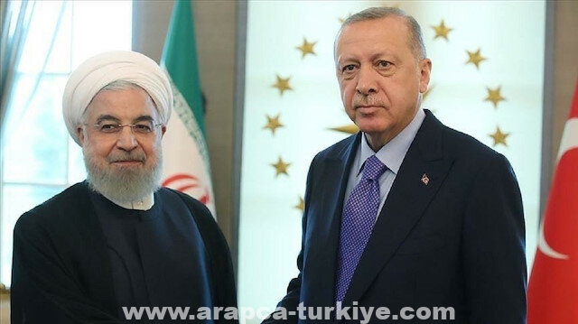 أردوغان وروحاني يبحثان العلاقات الثنائية وقضايا إقليمية