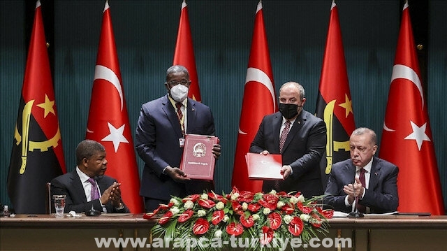 تركيا وأنغولا توقعان 10 اتفاقيات في مجالات متعددة