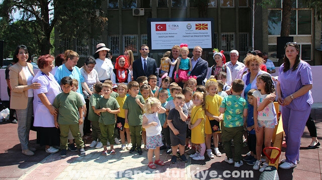 "تيكا" التركية تفتتح حديقة الصداقة في شمال مقدونيا