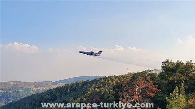 روسيا ترسل 11 طائرة لمساعدة تركيا في إخماد الحرائق