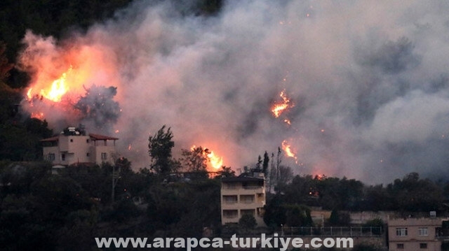 السيطرة على حريق في "هطاي" التركية