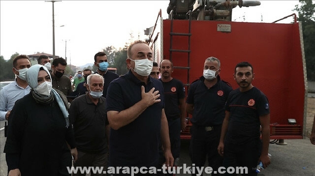 حرائق الغابات.. وزير خارجية تركيا يتلقى اتصالات تضامن من نظرائه