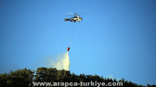باستثناء موقعين.. تركيا تعلن السيطرة على حرائق الغابات