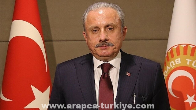 رئيس برلمان تركيا يهنئ بحلول عيد النصر