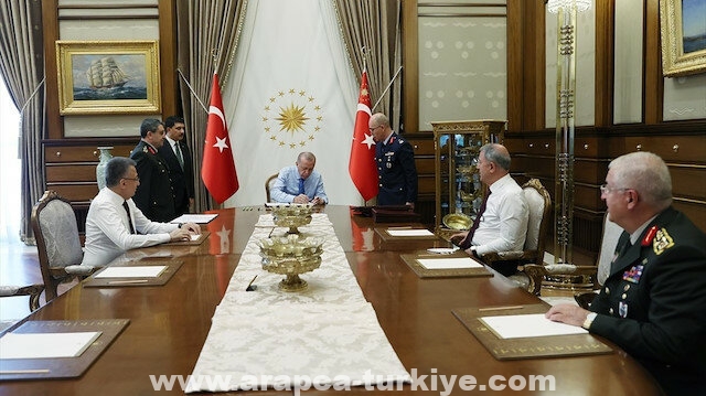 أردوغان يصادق على قرارات مجلس الشورى العسكري الأعلى