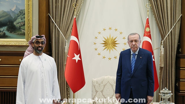 أردوغان يستقبل مستشار الأمن الوطني الإماراتي