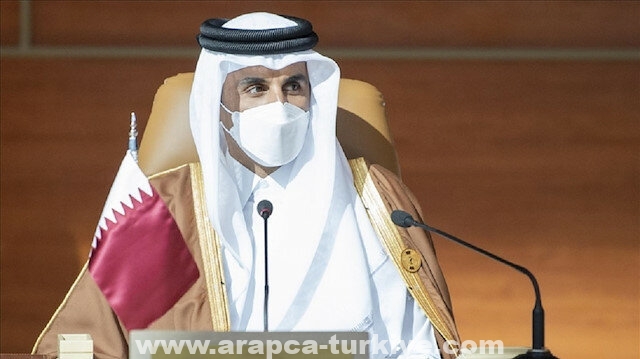 أمير قطر يعزي أردوغان في ضحايا السيول