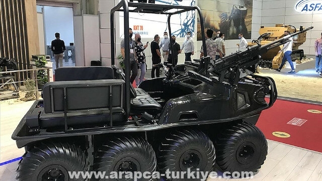 تركيا تطور مركبة "ألغان 8x8" البرمائية المسلحة