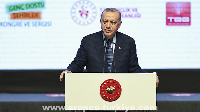 أردوغان: علينا إنشاء مدن صديقة للإنسان