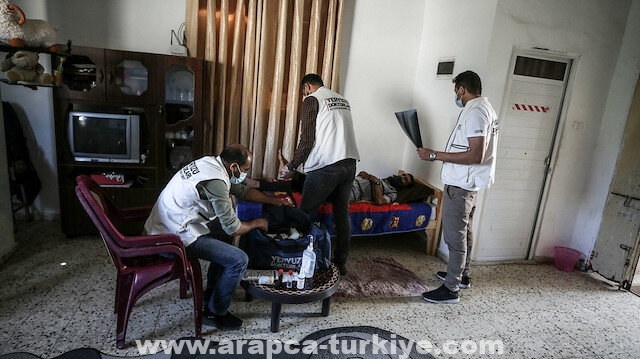 جمعية تركية تواصل تقديم خدمات الرعاية الطبية المنزلية في غزة
