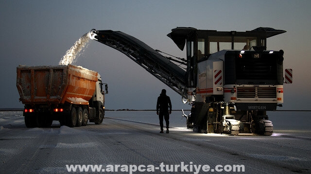 شركة تركية تصدر آلاف الأطنان من الملح إلى 70 دولة