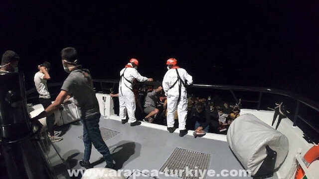 تركيا تنقذ 146 طالب لجوء قبالة سواحل إزمير وأيدن