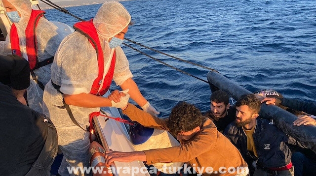 تركيا.. إنقاذ 67 مهاجرا غير نظامي قبالة سواحل ولاية أيدن