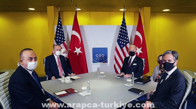 أردوغان وبايدن يتفقان على تشكيل آلية مشتركة لتطوير العلاقات