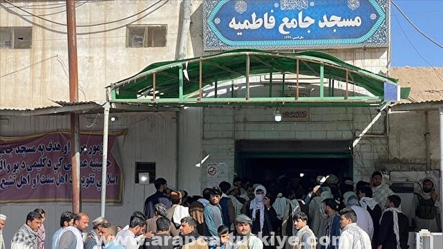 الأناضول تحصل على مشاهد لهجوم "داعش" على مسجد شيعي بأفغانستان