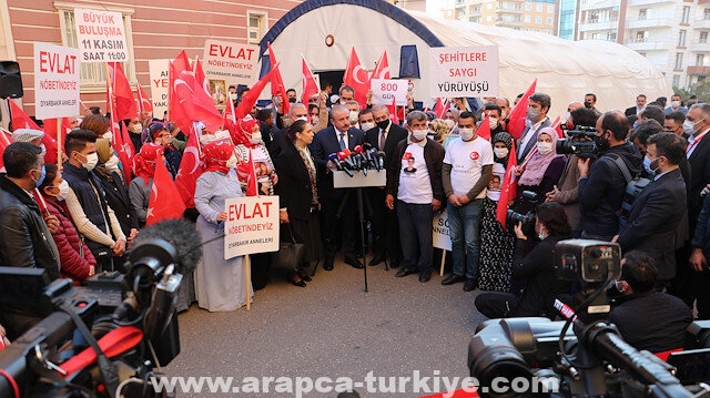 رئيس البرلمان التركي: اعتصام أمهات ديار بكر أكبر عمل حضاري في العالم