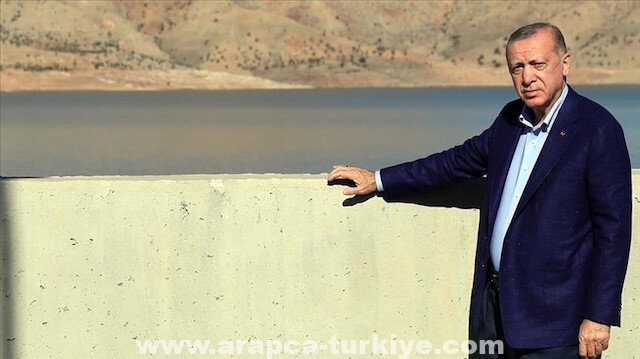 أردوغان: حماية مواردنا المائية لم تعد خيارا بل ضرورة