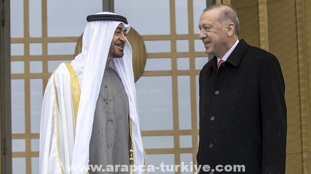 أردوغان وابن زايد يحضران مراسم توقيع اتفاقيات بين البلدين