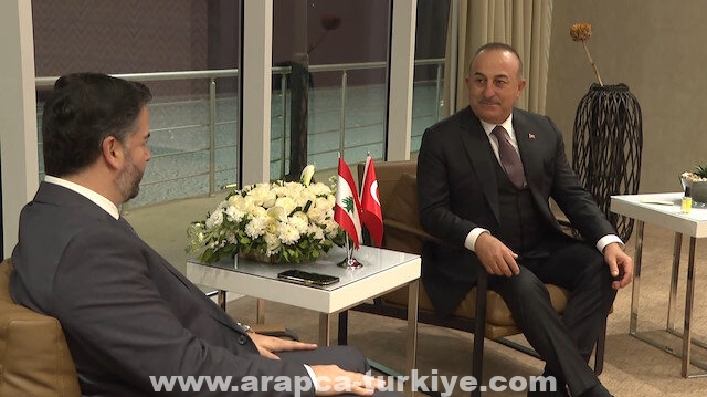 تشاووش أوغلو: الأجندة الوحيدة لتركيا في لبنان هي إحلال السلام